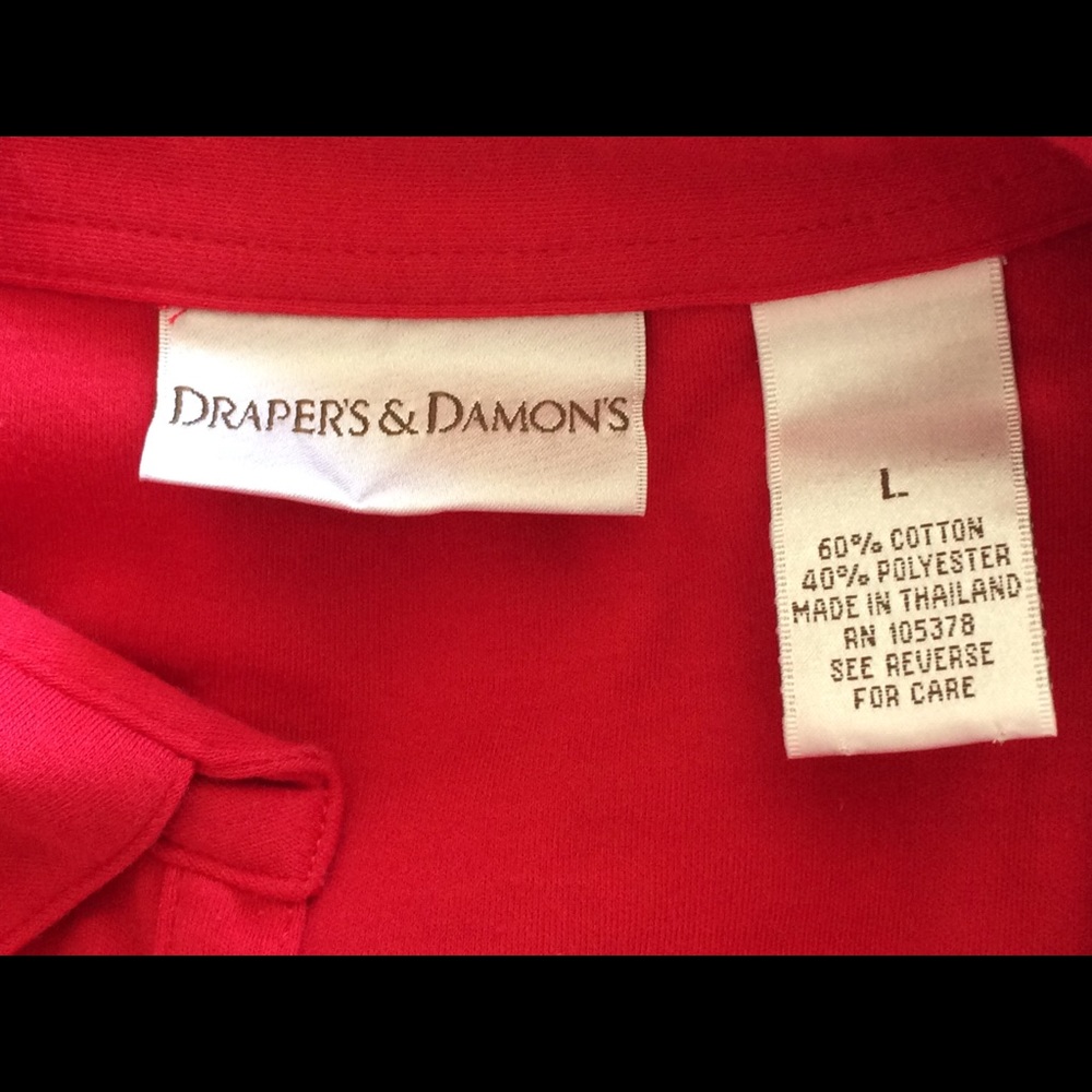 Draper & Damon’s L top - Picture 6 of 6